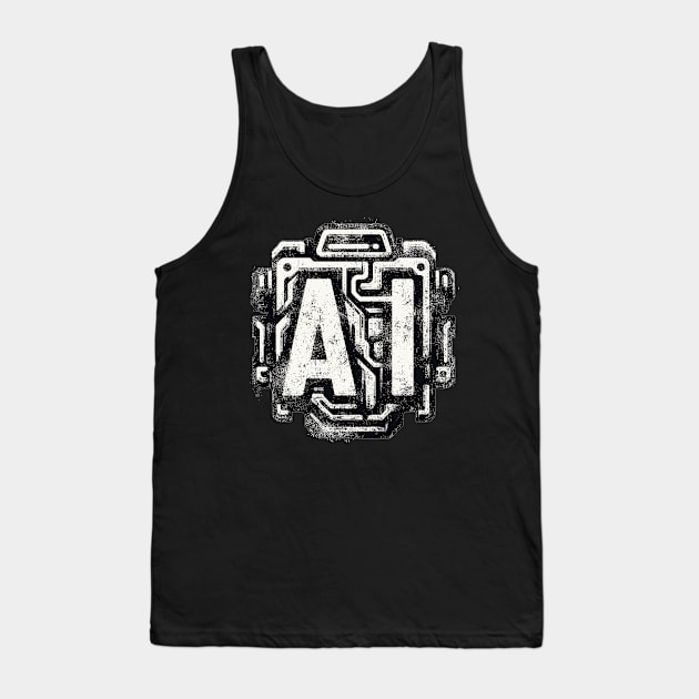 Artificial intelligence Tank Top by Vehicles-Art